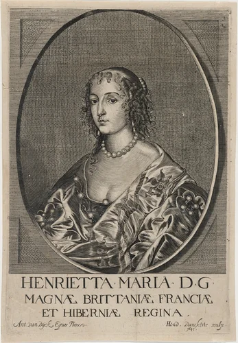 Henrietta Maria, Queen of Charles I by Hendrik Danckerts
Sir Anthony van Dyck, print, 1625-1680