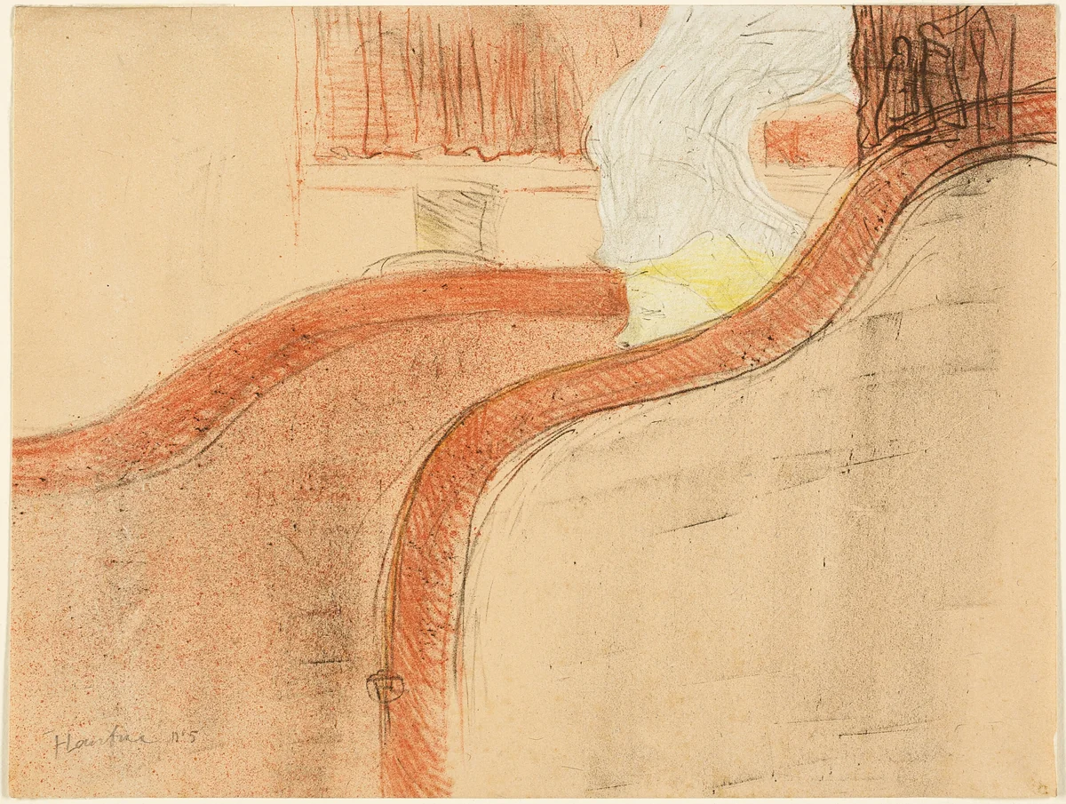 The Little Box by Henri de Toulouse-Lautrec, print, 1897