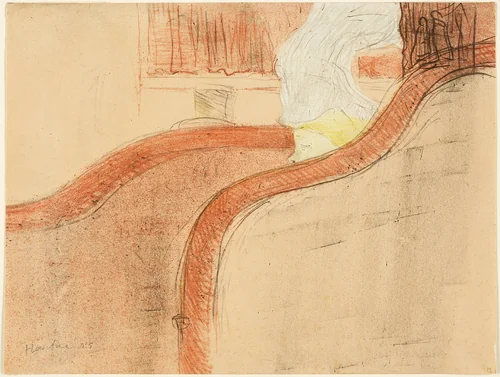 The Little Box by Henri de Toulouse-Lautrec, print, 1897