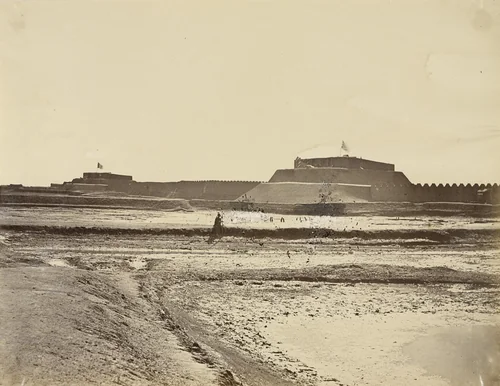 Pehtang Fort by Felice Beato, photograph, 1860