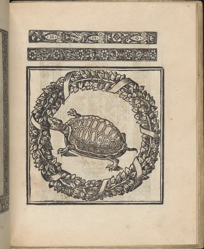 Trionfo Di Virtu. Libro Novo..., page 21 (verso) by Matteo Pagano, book, 1563