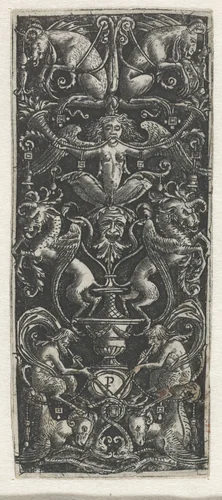 Margaretha van Henegouwen te paard by anonymous, print, 1517