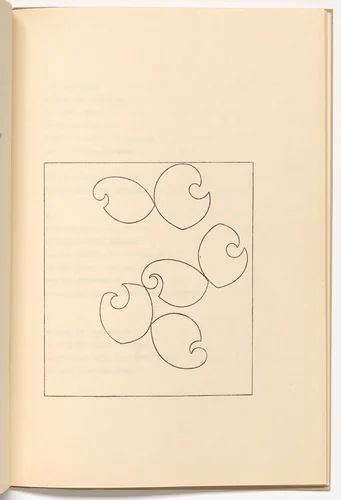 Plate (folio 12) from Muscheln und schirme (Shells and Umbrellas) by Sophie Taeuber-Arp, illustrated book, 1939