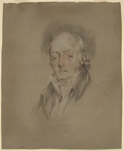 Benjamin Fisher by Gilbert Stuart, drawing, 1755-1828