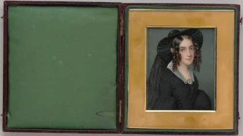 Mary Kellogg by James Whitehorne, artwork, 1835-1841