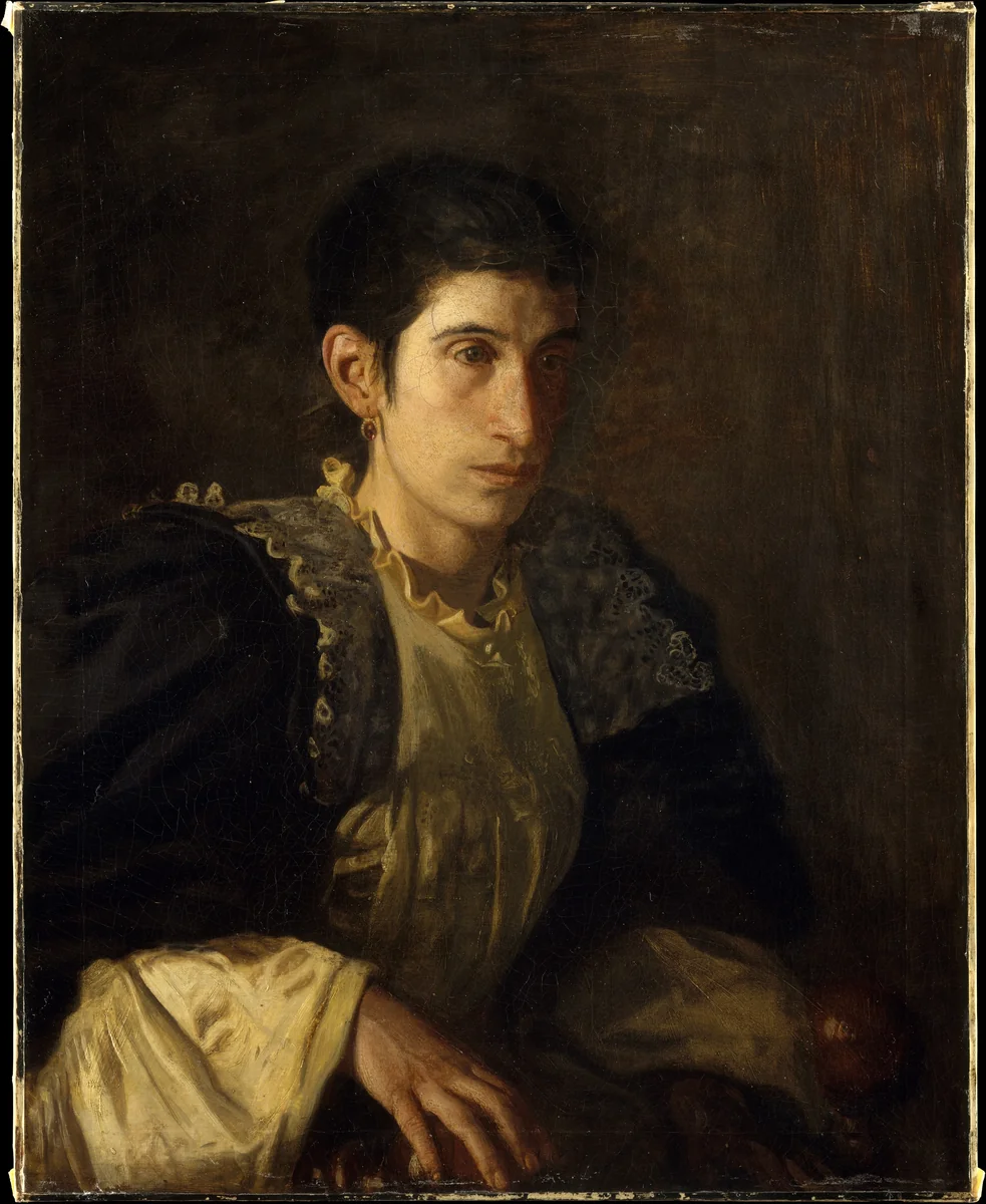 Signora Gomez d'Arza by Thomas Eakins, artwork, 1901-1902