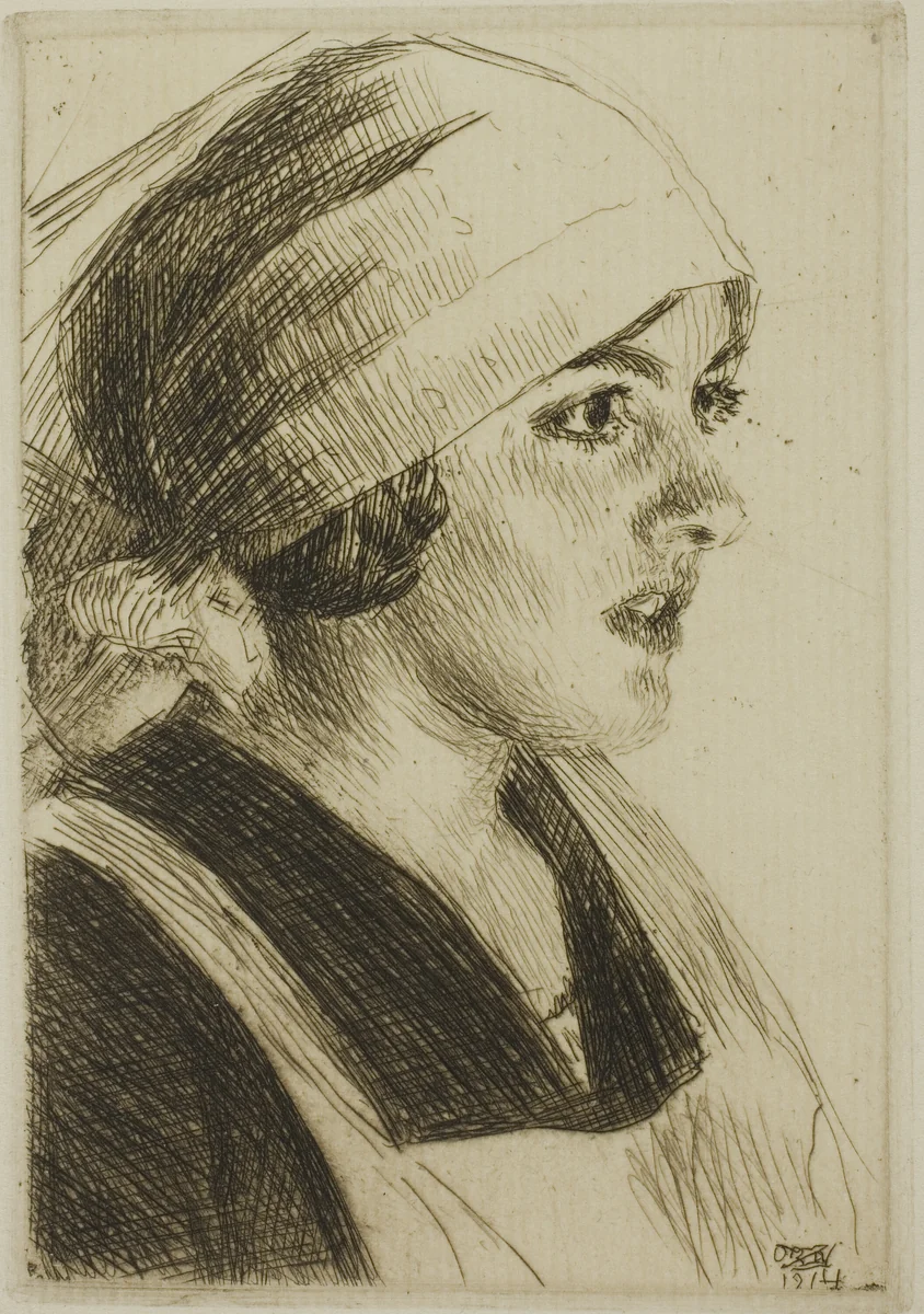 Gulli I by Anders Zorn, print, 1914