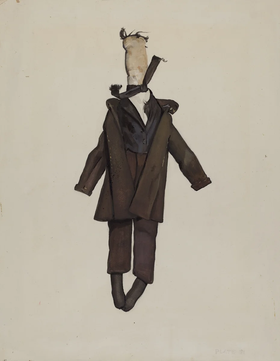 Rag Doll by Jane Iverson, index of american design, 1936