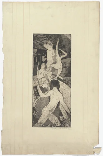 Fountain of Youth by Arthur B. Davies, print, 1918