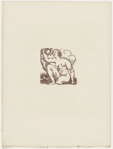 Vignette (folio 57 verso) from Les Amours (The Loves) by Émile Bernard, illustrated book, 1915