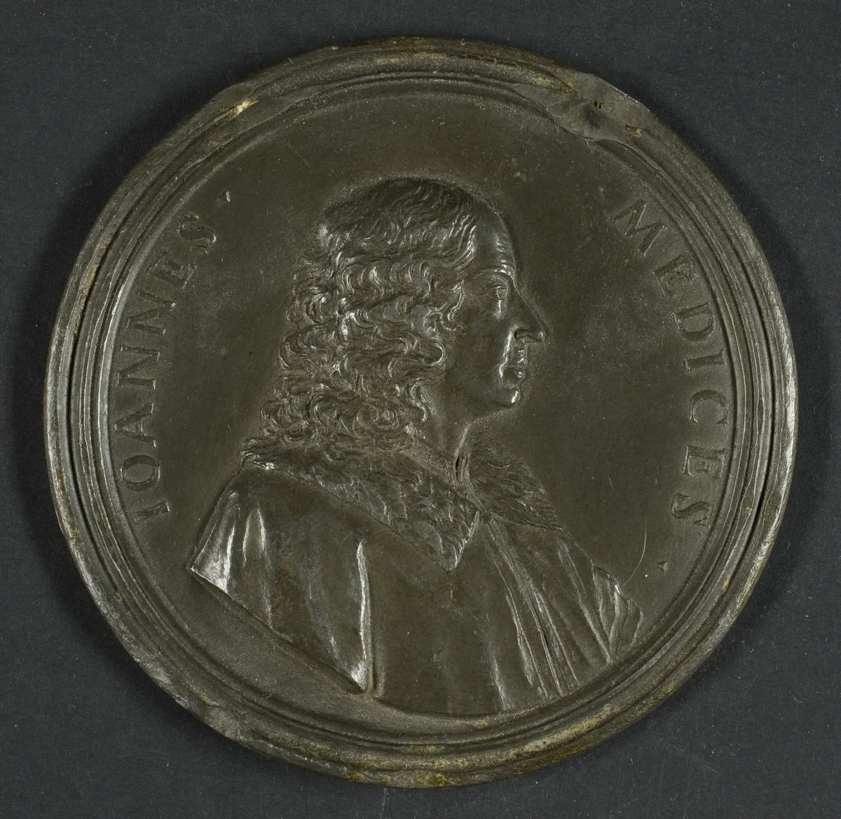 Medal Depicting Giovanni de' Medici (1467-1498) by Antonio Francesco Selvi, metalwork, 1739