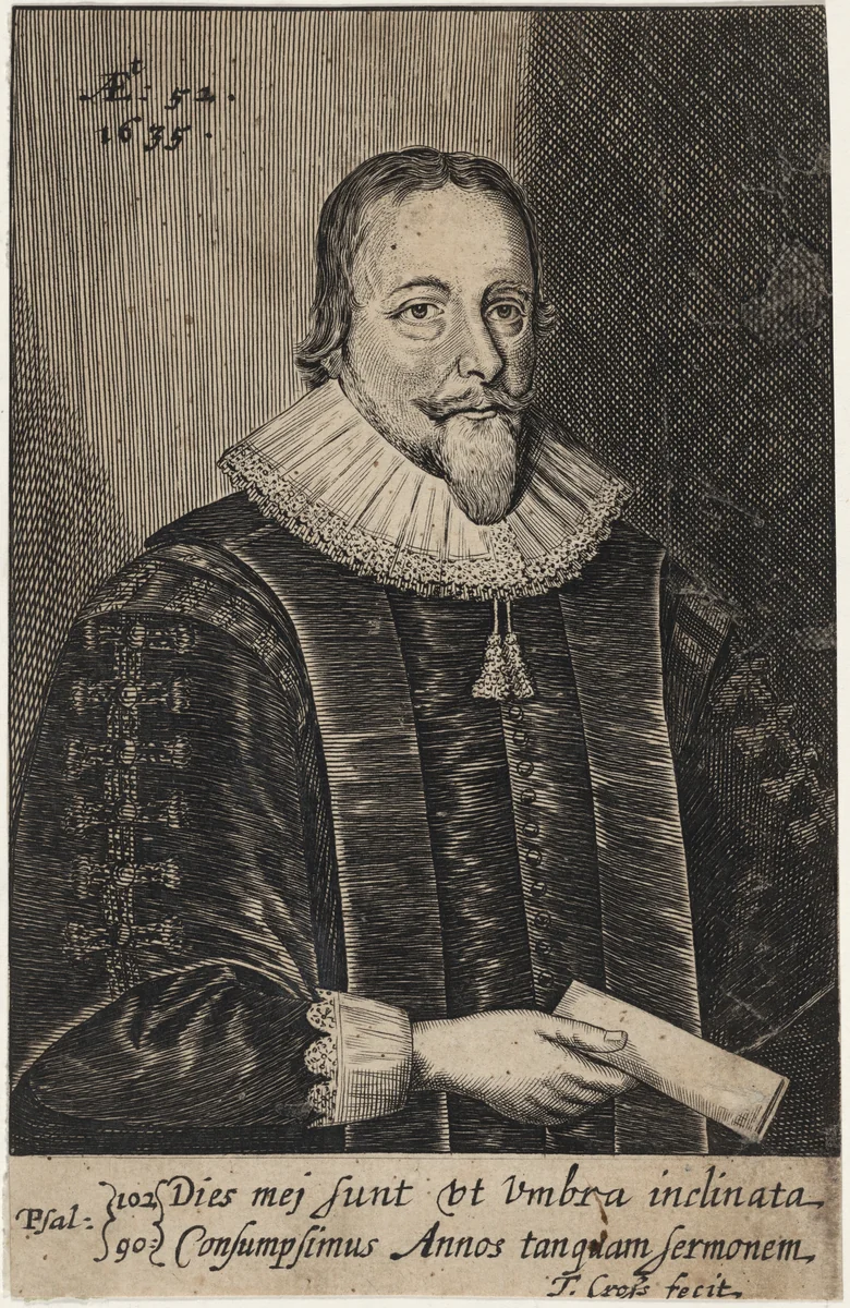 Robert Aylett by Thomas Cross, print, 1654