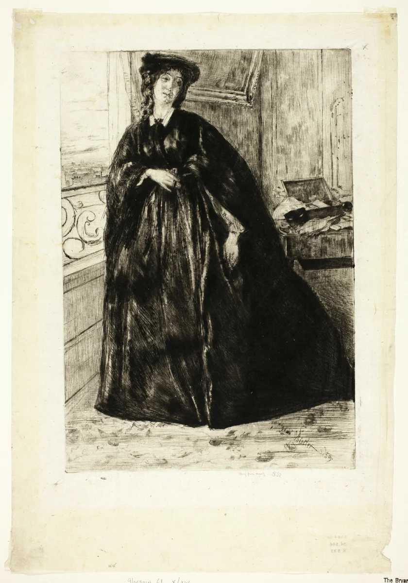 Finette by James McNeill Whistler, print, 1859