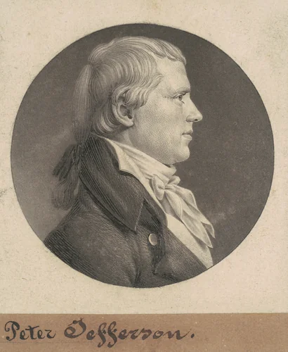 George Jefferson, Jr. by Charles B. J. Févret de Saint-Mémin, print, 1808