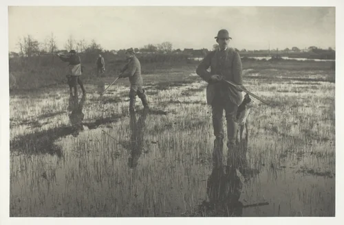 Snipe-Shooting by Peter Henry Emerson, photograph, 1886