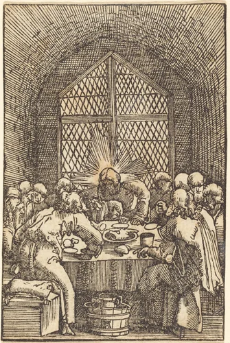 The Last Supper by Albrecht Altdorfer, print, 1513