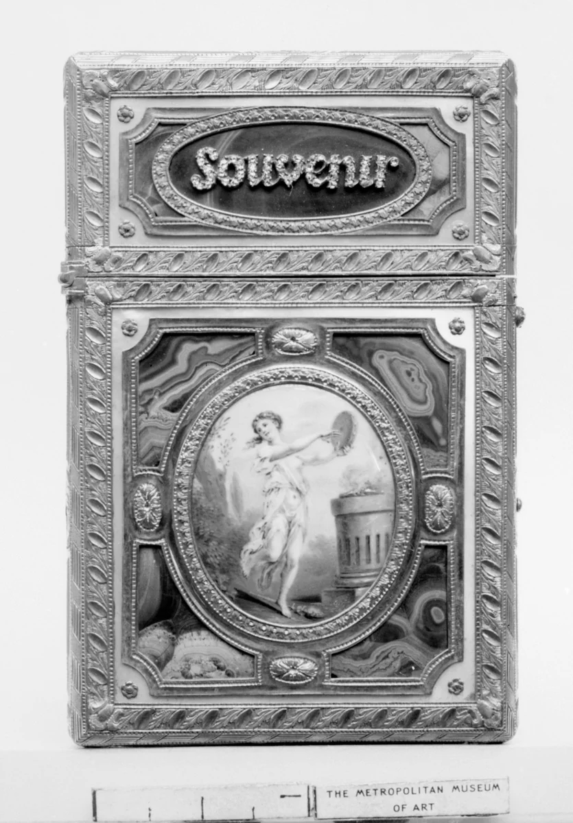 Souvenir by Louis Cousin, metalwork, 1774-1775