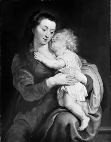 Virgin and Child by Peter Paul Rubens, painting, 1597-1640
