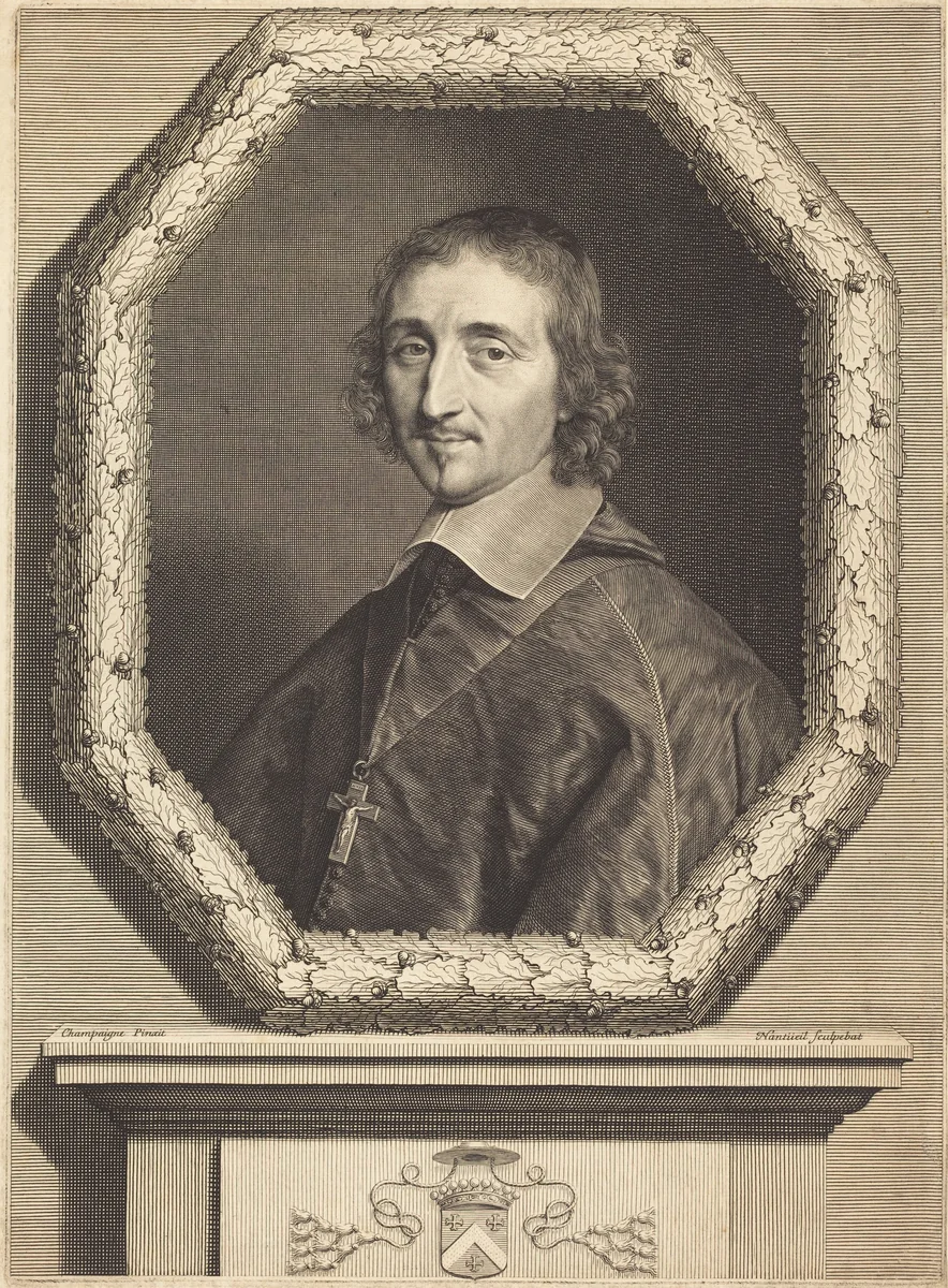 Ferdinand de Neufville by Robert Nanteuil
Philippe de Champaigne, print, 1656