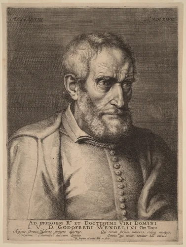 Godefroy Wendelin by Philip Fruytiers, print, 1648