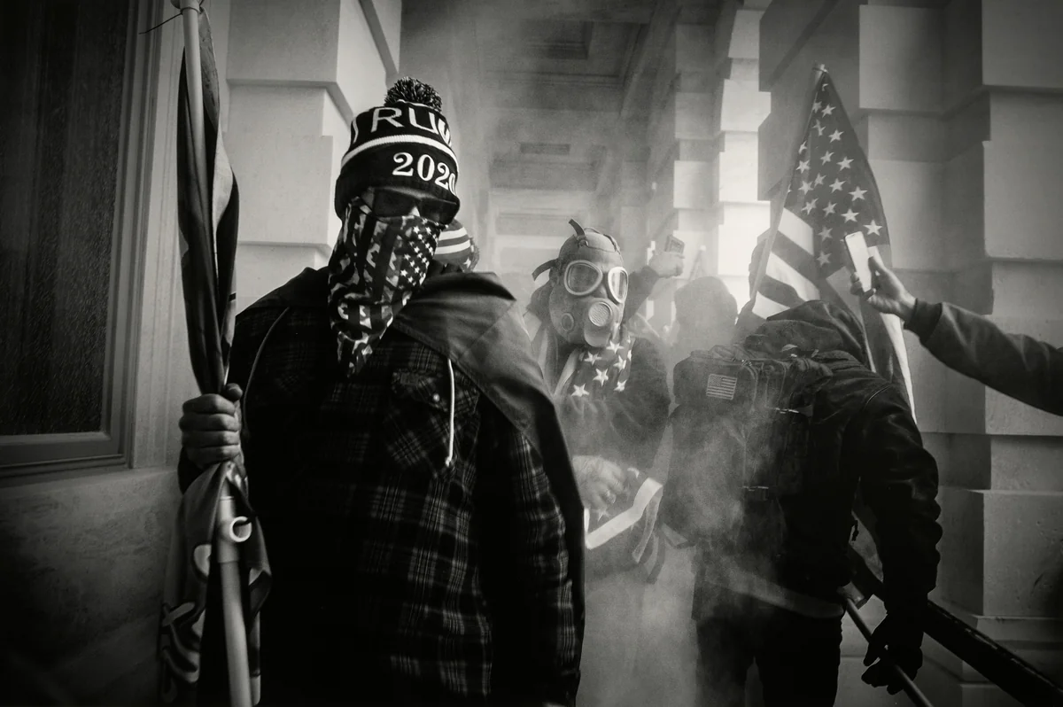 Untitled (Insurrection) by Mark Peterson, photograph, 2021