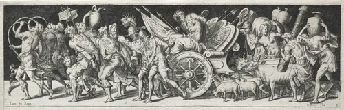Combats and Triumphs by Etienne Delaune, print, 1560-1569