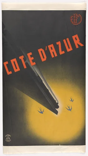Côte d'Azur by Munetsugu Satomi, design, 1900