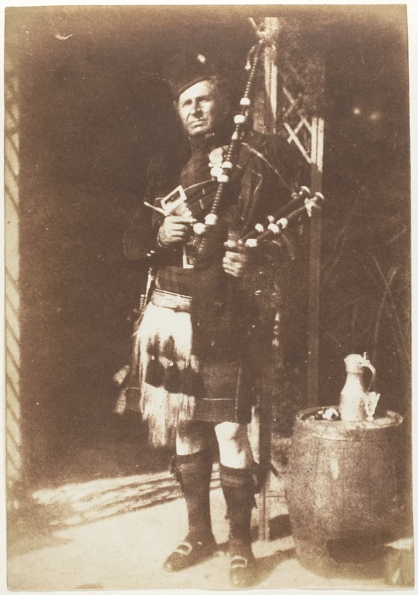 John Ban MacKenzie by Hill and Adamson, photograph, 1843-1847
