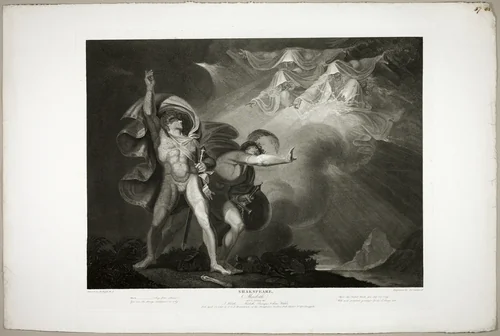 The Witches Appear to Macbeth and Banquo by Henry Fuseli, print, 1798