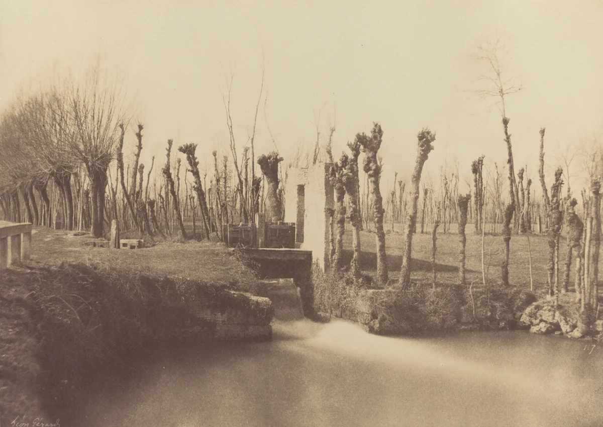 Landscape, Montebello by Léon Gérard, photograph, 1860