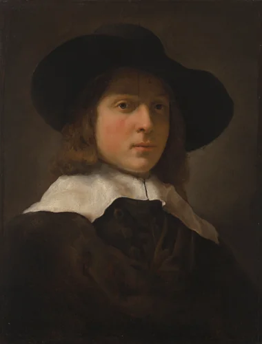 Head of a Young Man by Rembrandt van Rijn, painting, 1630-1660