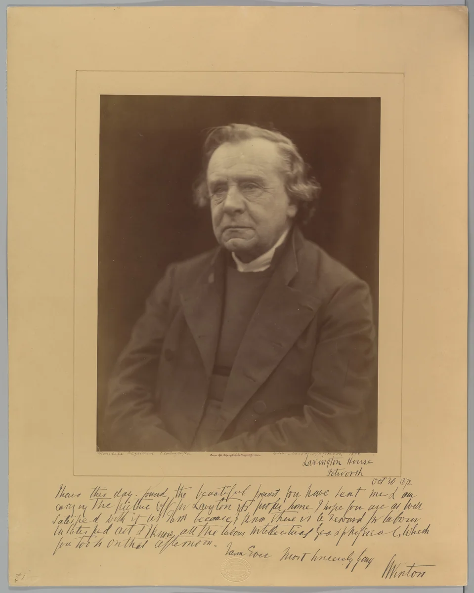 [The Lord Bishop of Winchester, Samuel Wilberforce] by Julia Margaret Cameron, photograph, 1872