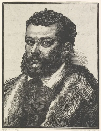 Toonblok van Portret van Giovanni I Cornaro by Christoffel Jegher, print, 1587-1640