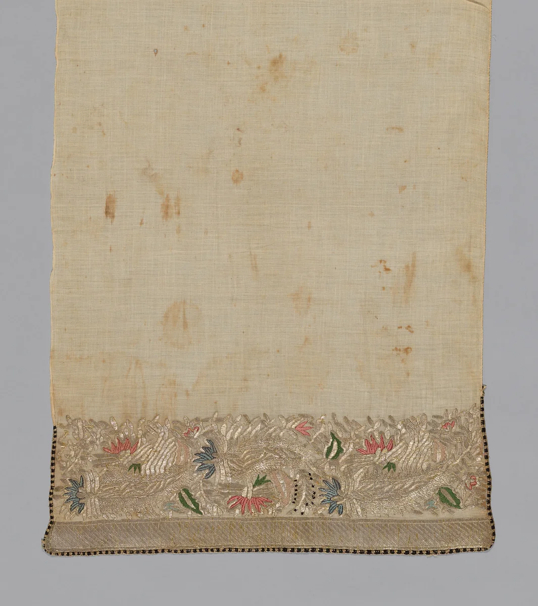 Towel or Napkin by Turkey, textile, 1801-1900