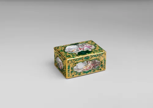 Snuffbox by Noël Hardivillers, metalwork, 1753-1754