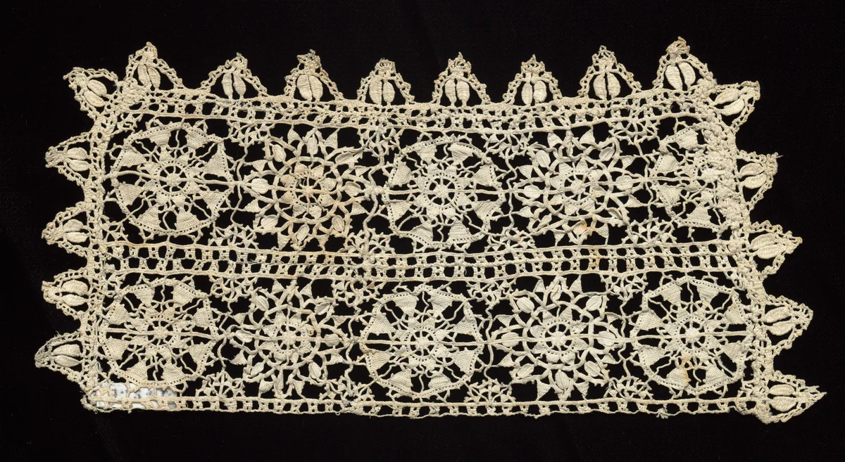 Lace Insertion by Unknown, textile, 1560-1600