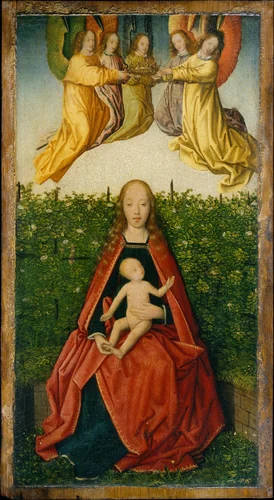 Virgin and Child by Netherlandish Painter, painting, 1495-1500
