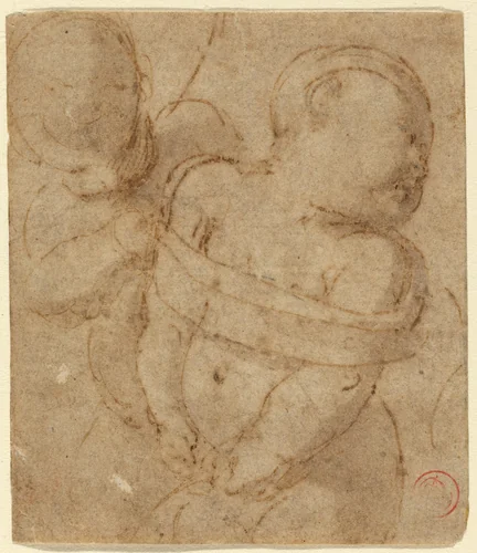 Cupid Bound by Raphael, drawing, 1483-1520