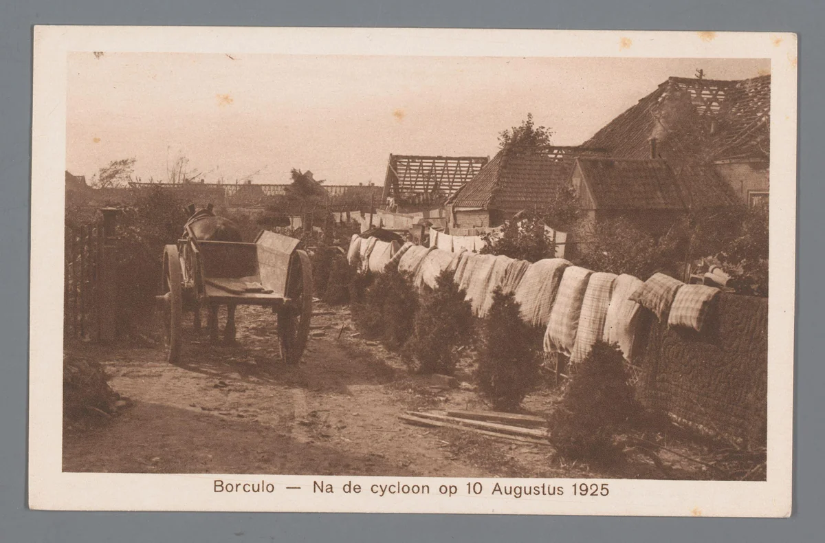 Borculo -- Na de cycloon op 10 augustus 1925 by Weenenk & Snel, other, 1925