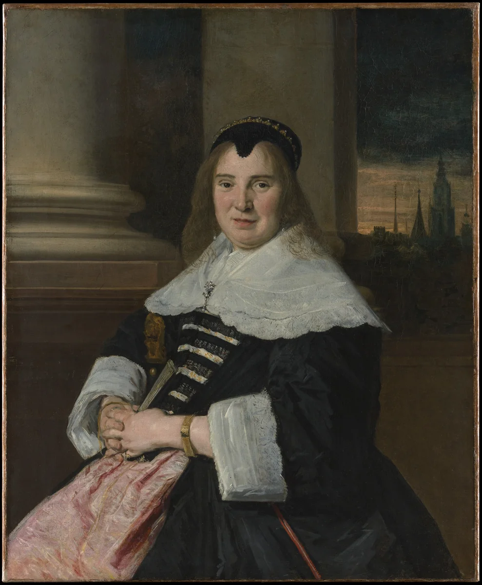 Portrait of a Woman by Frans Hals, painting, 1645-1655