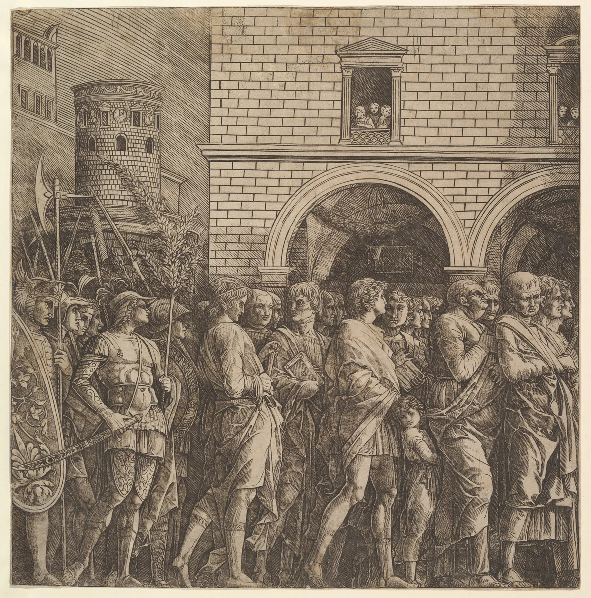 The Triumph of Caesar: The Senators by Gian Marco Cavalli, print, 1492-1502