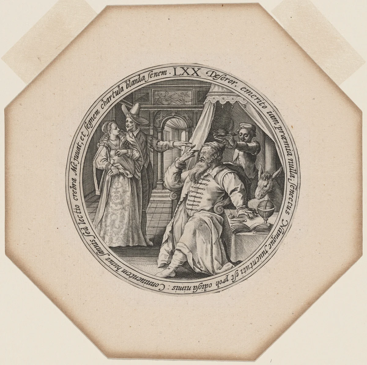 LXX: Seventy Years by Crispijn van de Passe I, print, 1594-1599