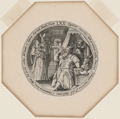 LXX: Seventy Years by Crispijn van de Passe I, print, 1594-1599