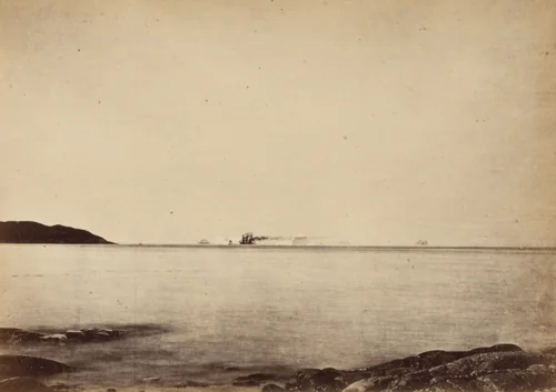"Homeward Bound" by George P. Critcherson, John L. Dunmore, William Bradford, photograph, 1869