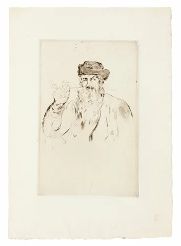The Smoker II by Édouard Manet, print, 1879-1882