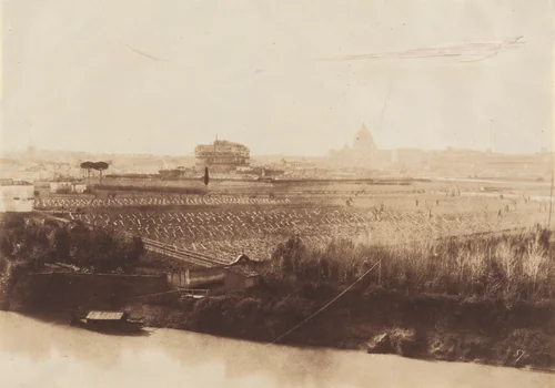 View of Rome by Giacomo Caneva, photograph, 1857