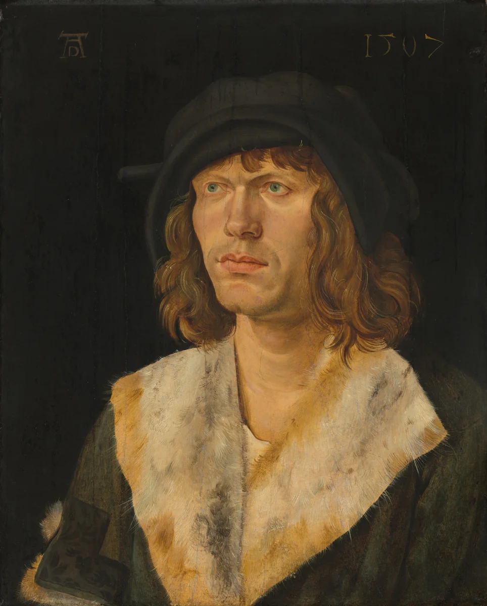 Portrait of a Man by Hans Leonard Schäufelein, painting, 1507