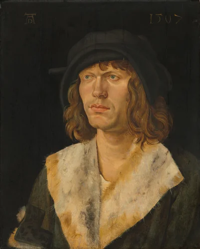 Portrait of a Man by Hans Leonard Schäufelein, painting, 1507