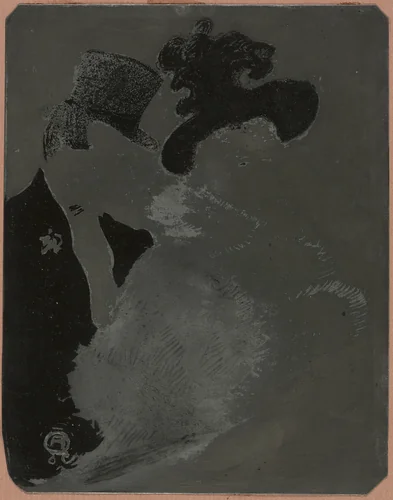 At the Concert by Henri de Toulouse-Lautrec, print, 1896