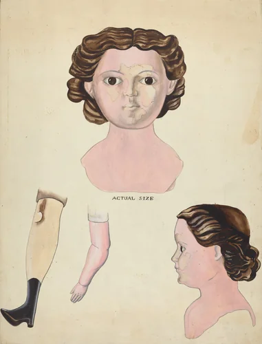 Doll by Archie Thompson, index of american design, 1941